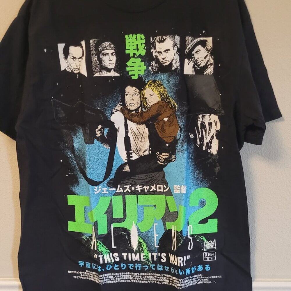 Rucking Fotten Variant Aliens Glow in the Dark T-Shirt Large